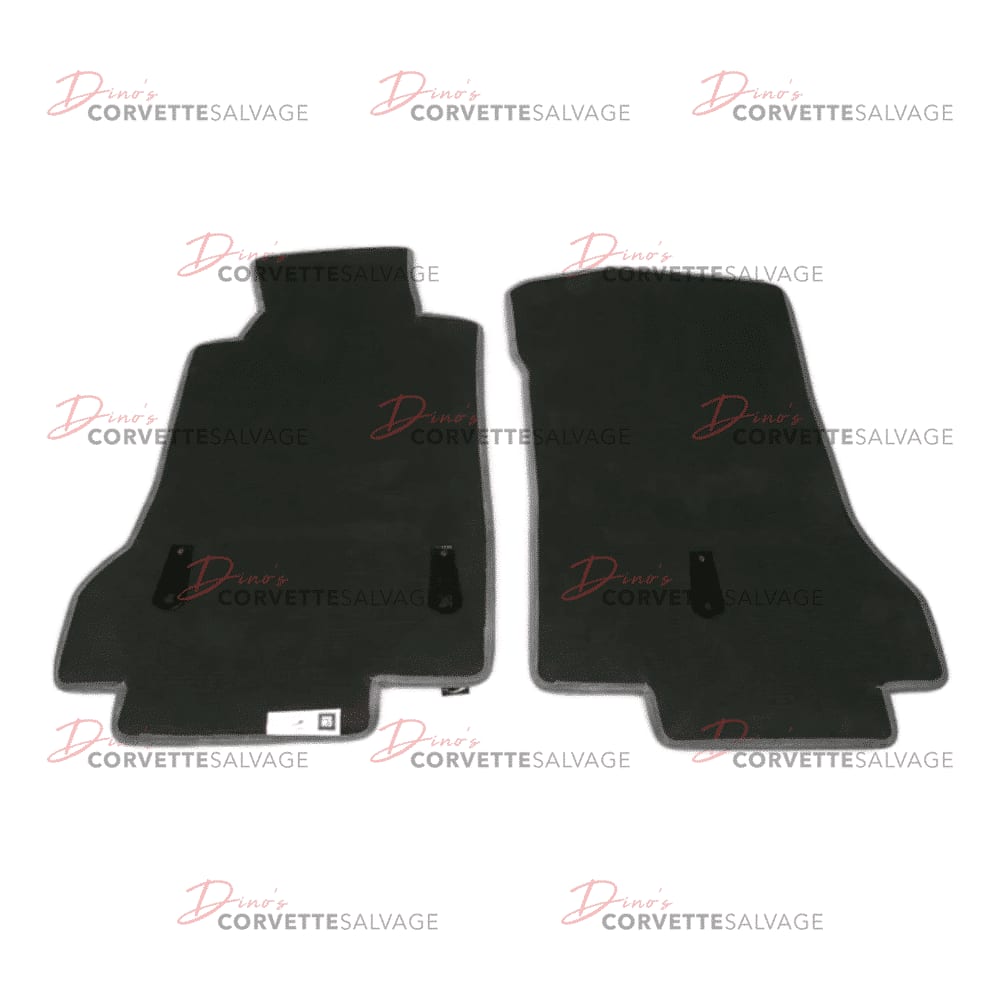 C6 Corvette New Lloyd Ultimat Floor Mat Set with Z06 505HP Emblem 2006-Early 2007