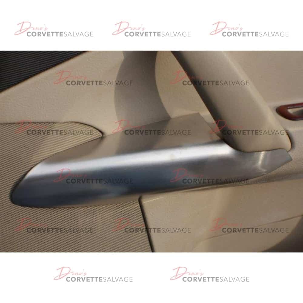 C6 Corvette Passenger-Side New Stainless Steel Door Knee Guard 2005-2013