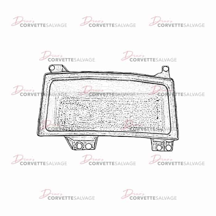 C4 Used Center Console Cup Holder 1990-1991