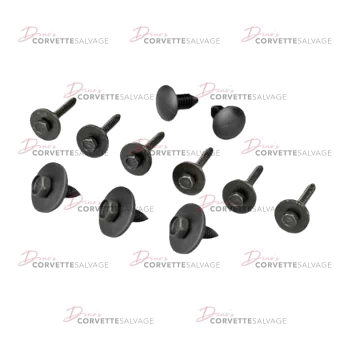 C6 New Front Air Dam Spoiler Mount Kit 2005-2013