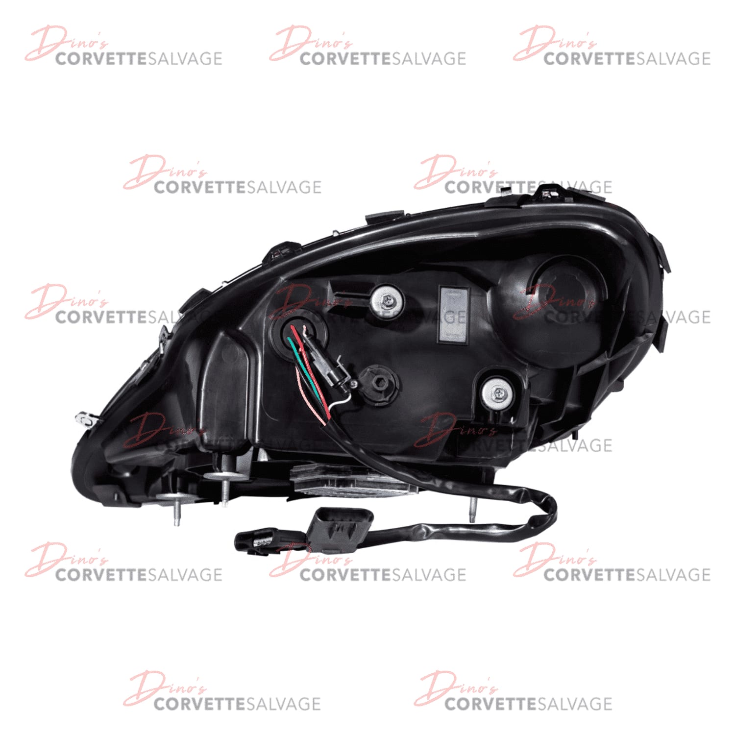 C6 Corvette New GTR Carbide LED Headlight Set 2005-2013 | Rear