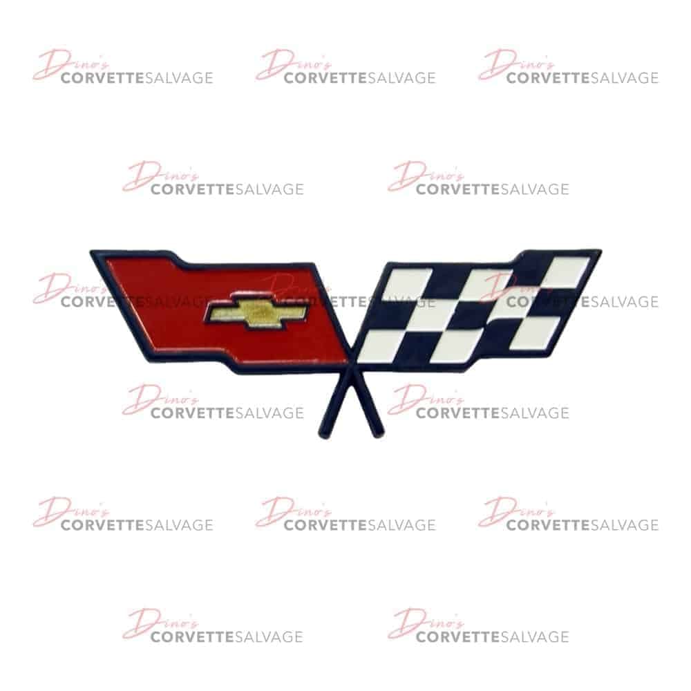 C3 New Fuel Door Emblem 1982