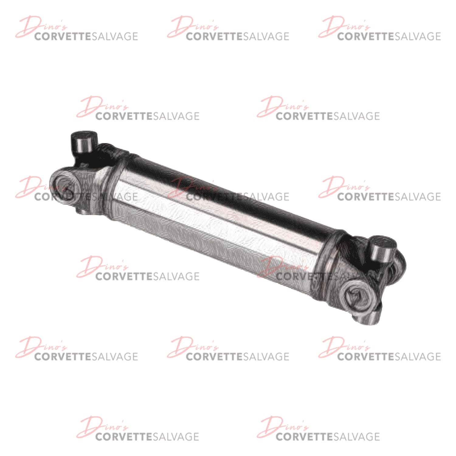 C3 Used 3" Half Shaft with U-Joints for 5/16" Flange Bolts 1980-1982