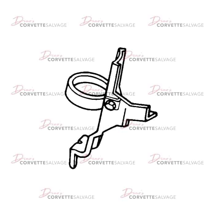 C4 Used Accumulator Bracket 1988-1989
