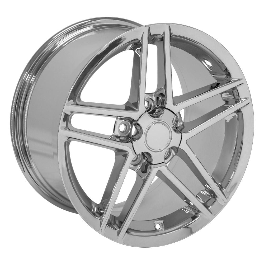 C4 New Chrome 17x9.5 Wheel Set of 4 (CV07A) 1988-1996