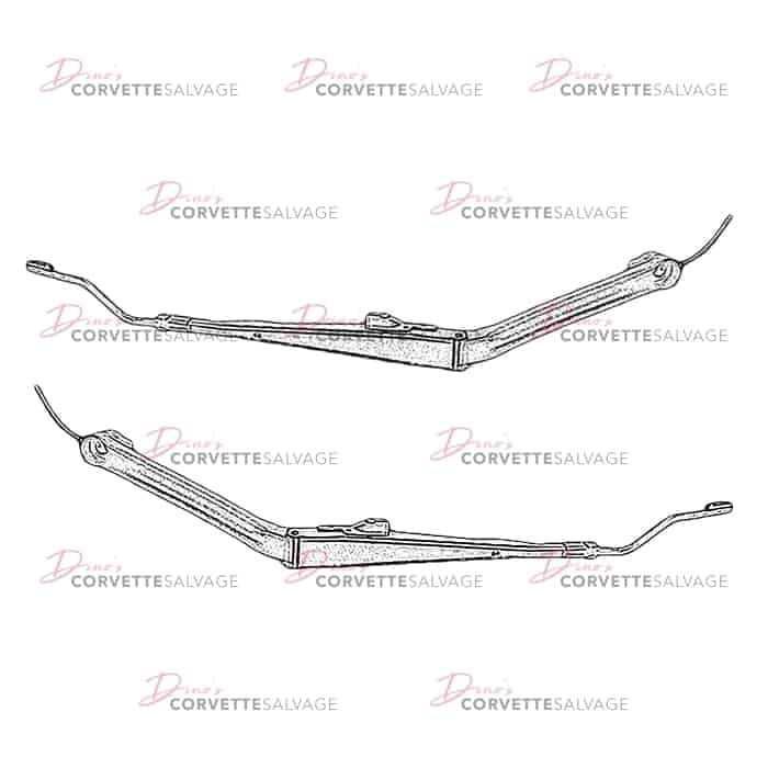 C5 Used Wiper Arm 1997-2004