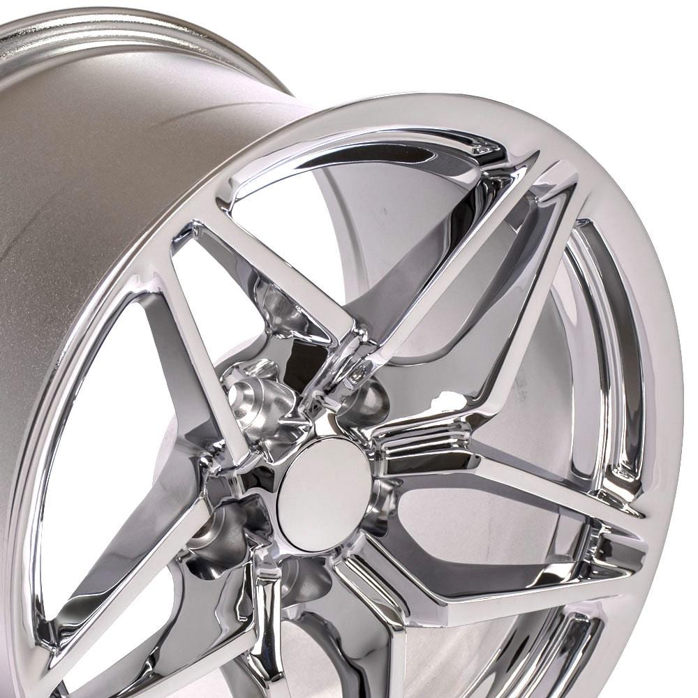 C4 New Chrome 17x11 Wheel (CV31) 1988-1996