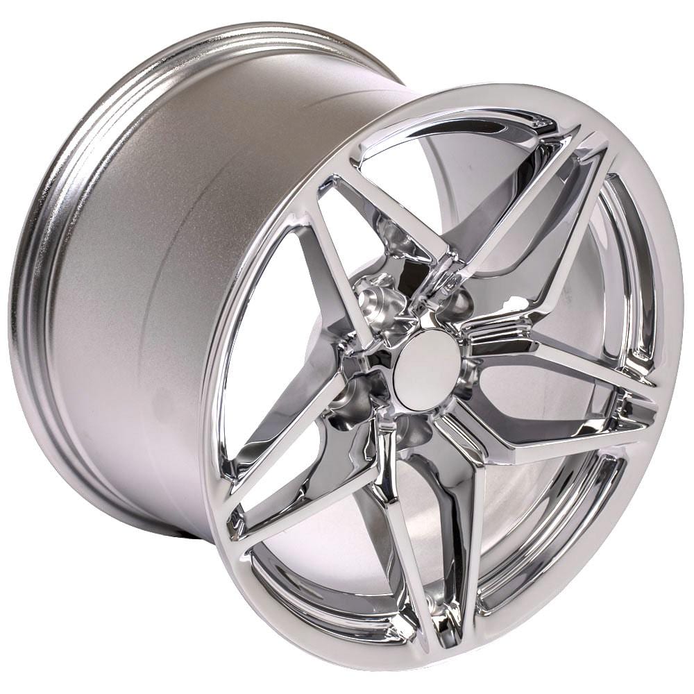 C4 New Chrome 17x11 Wheel (CV31) 1988-1996