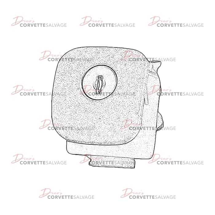 C5 Used Glove Box Lock 1997-2004