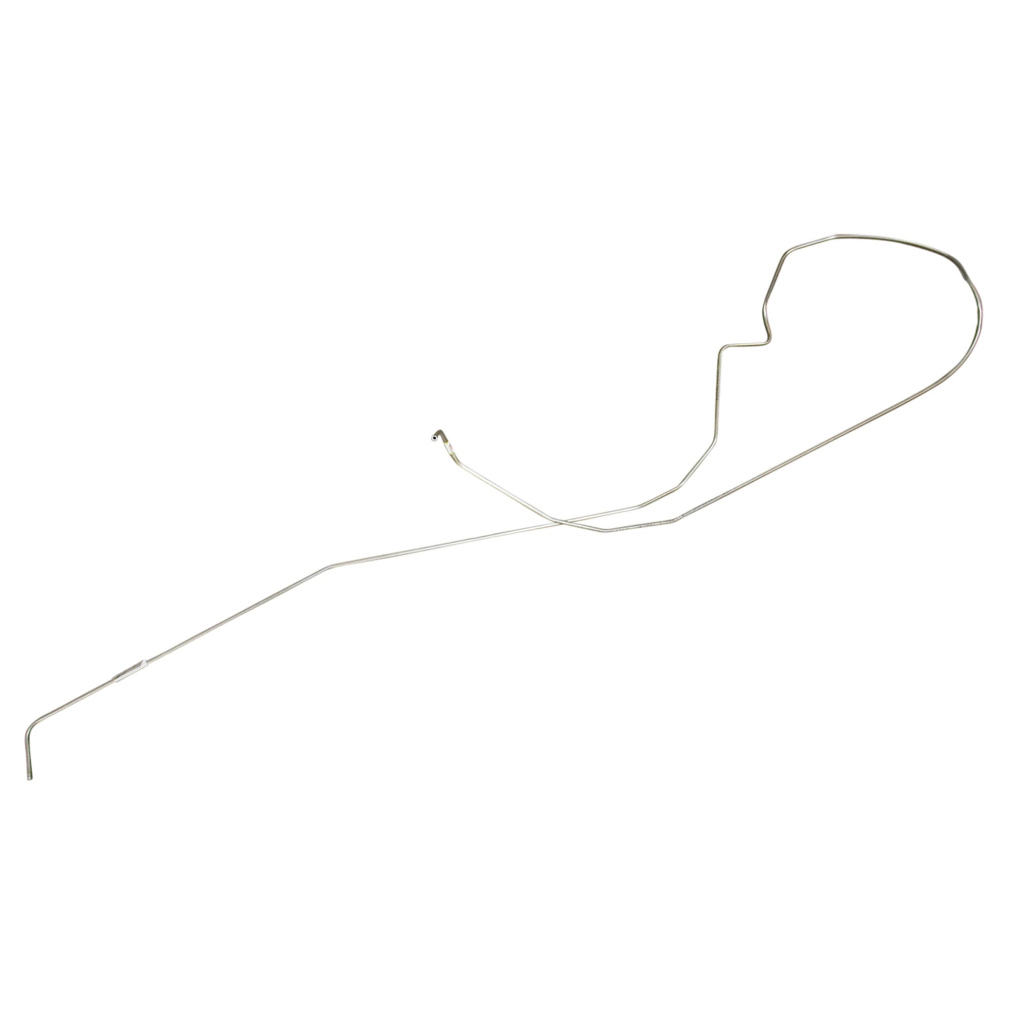 C3 New Driver-Side Vapor Line - Stainless Steel 1975-1977