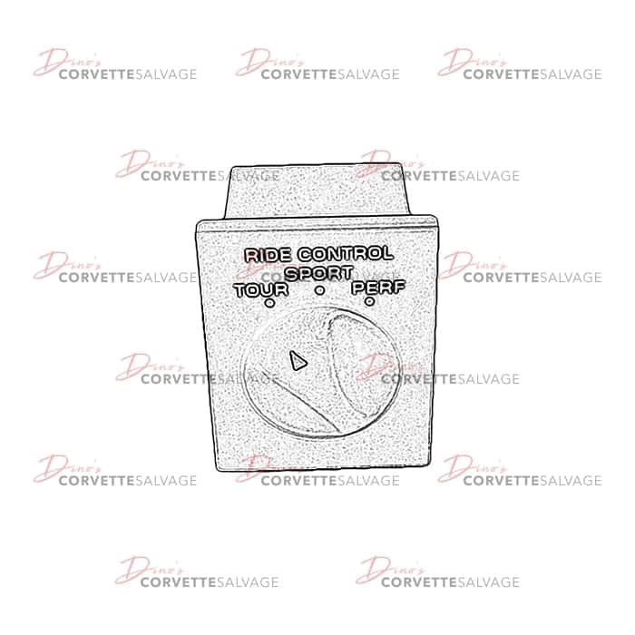 C4 Used Selective Ride Control Switch 1990-1996