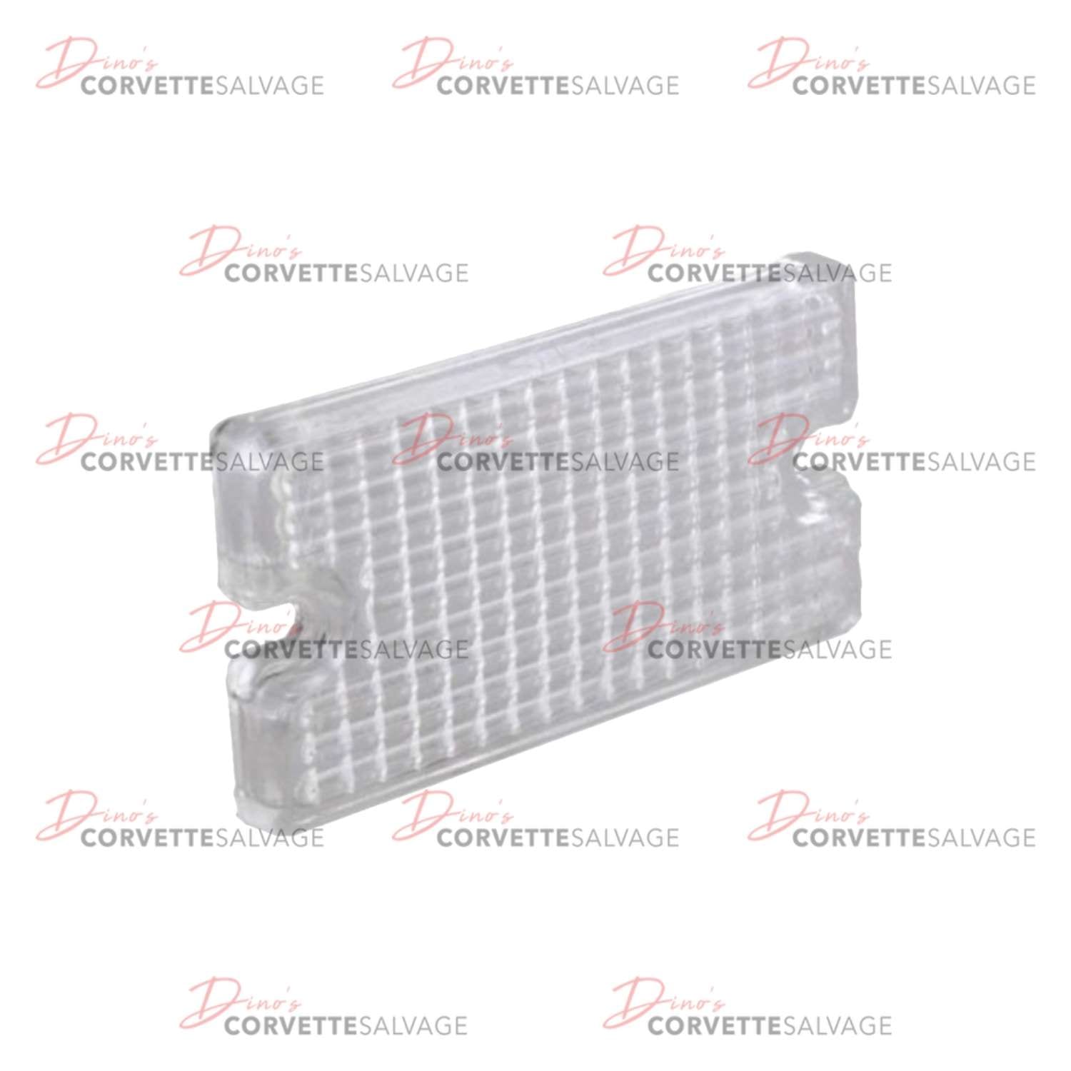 C4 Used Under Hood Light Glass Lens 1984-1996