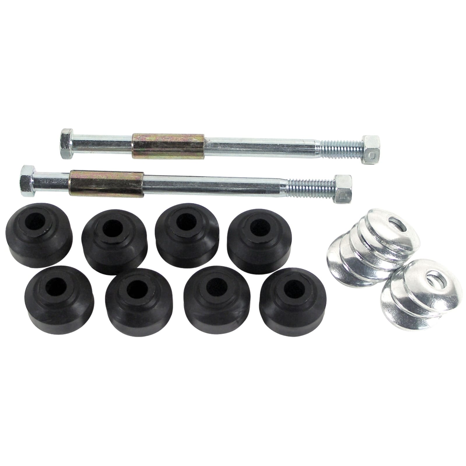 C2-C3 New Front Sway Bar Links, Rubber 1963-1982