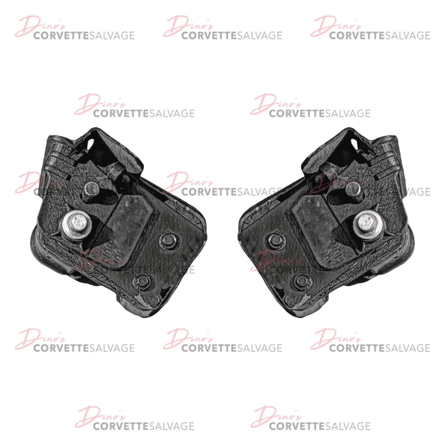 C4 Used Convertible Folding Top Stowage Compartment Lid Latch Release Latch 1992-1996