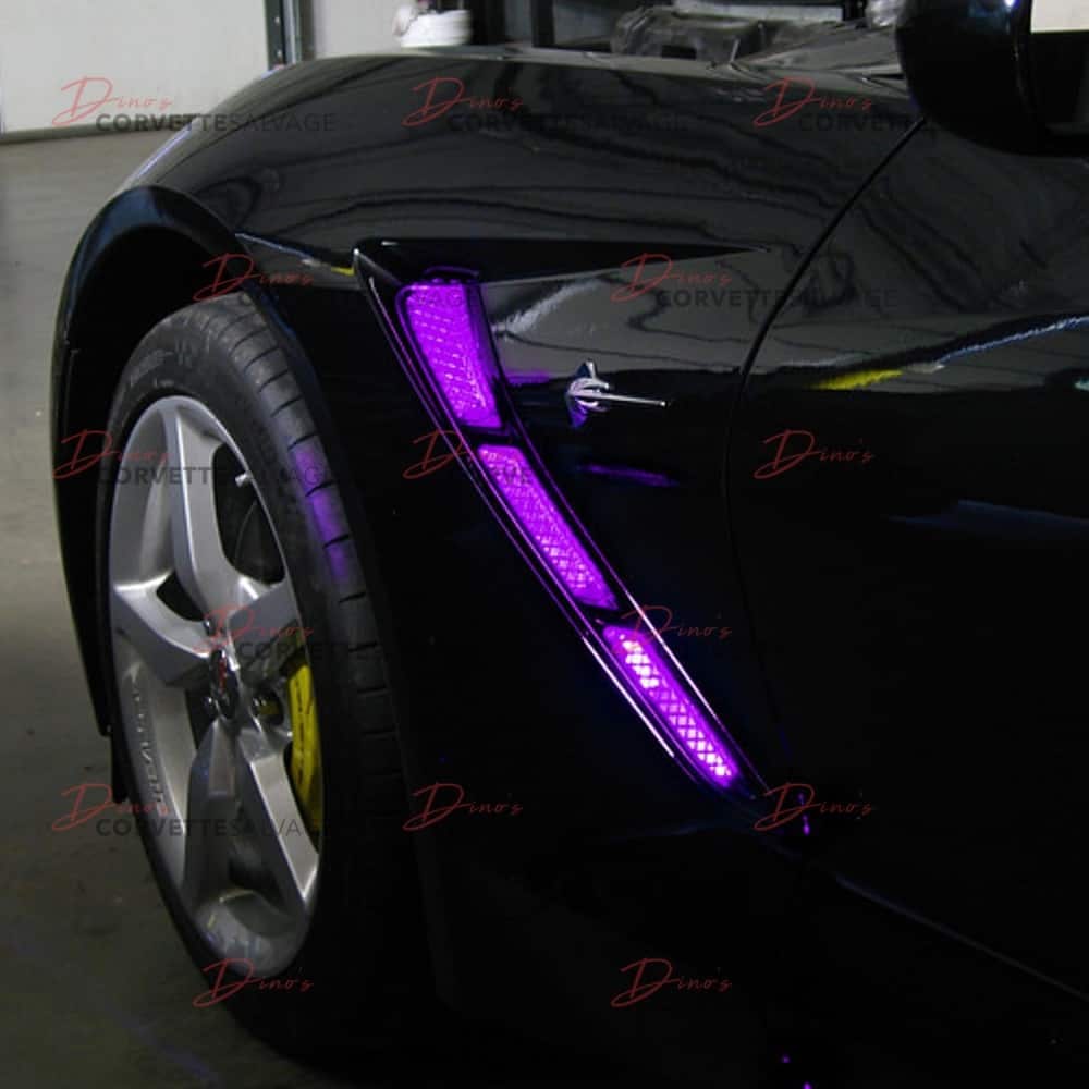 C7 Corvette New RGB Fender Cove Purple LED 2014-2019