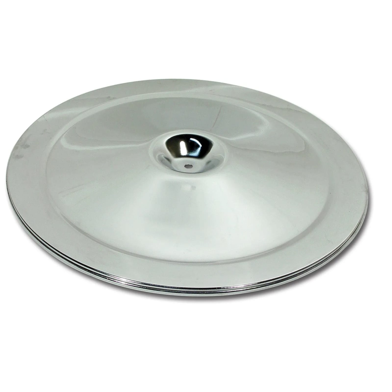 C2-C3 New Chrome Air Cleaner Lid For Open Style Air Cleaners 1966-1972