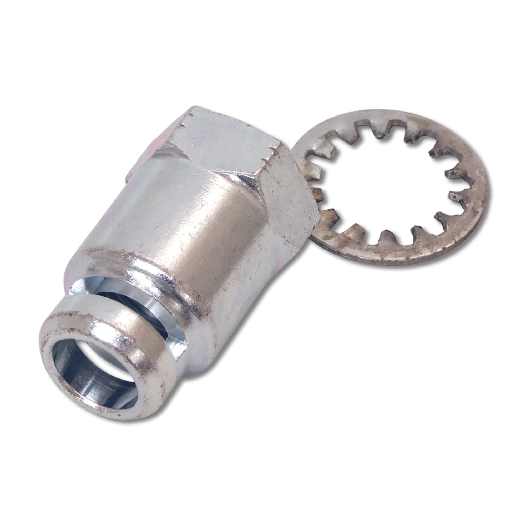 C1 New Park Brake Handle Nut & Washer, On Firewall 1953-1962