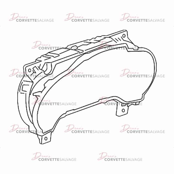 C7 Used Instrument Cluster 2015