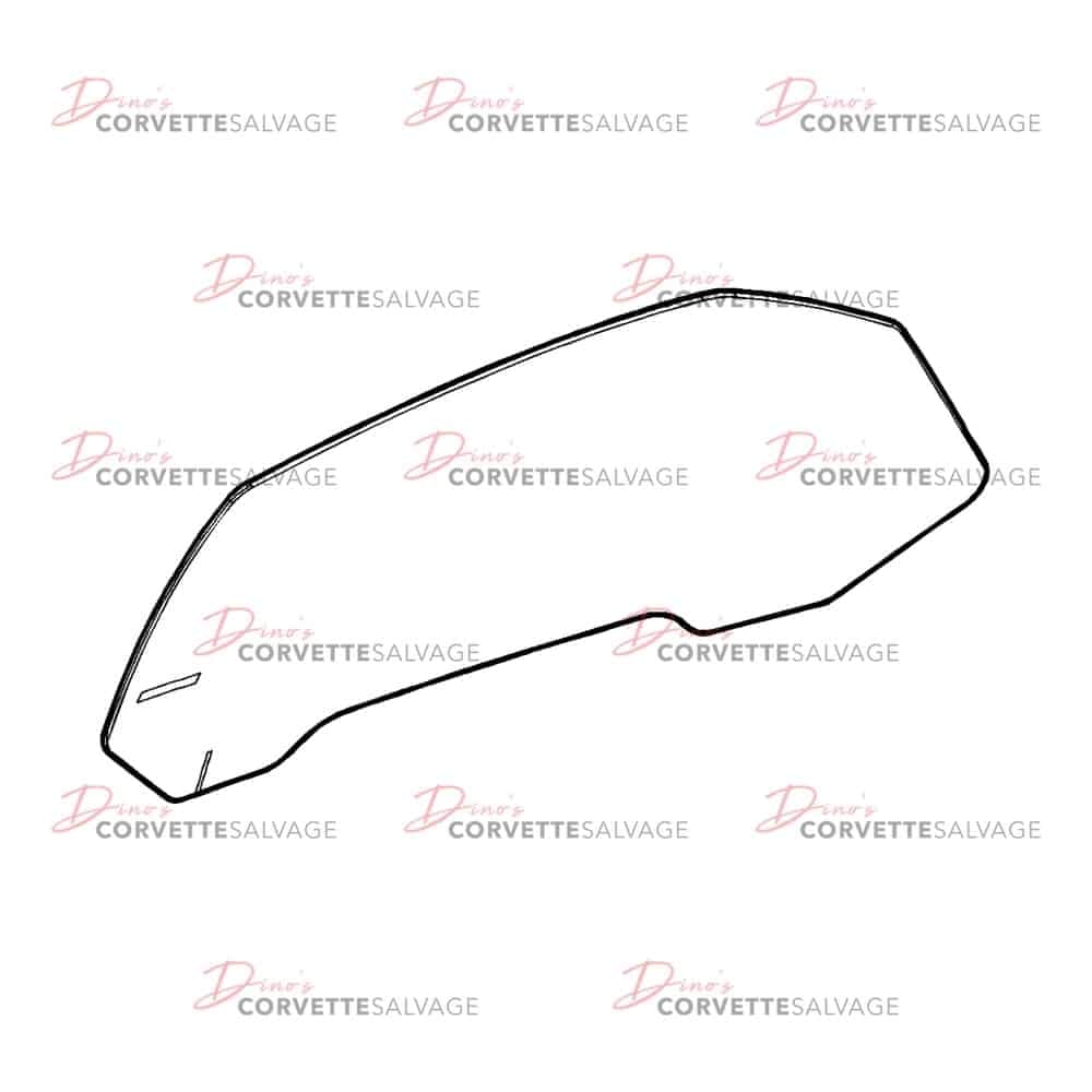 C6 Used Door Glass 2005-2013