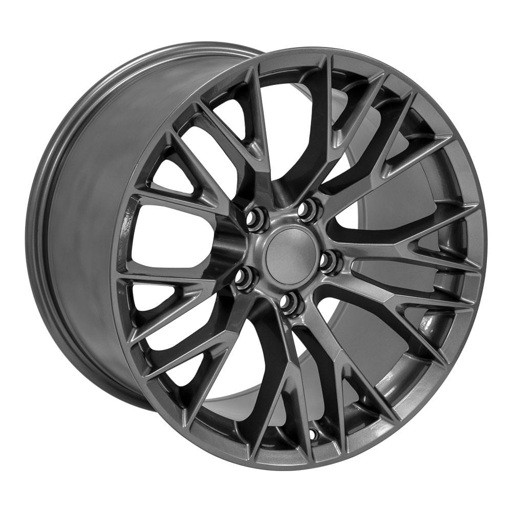 C4-C5 New Gloss Gunmetal 18x10.5 Wheel (CV22) 1988-2004