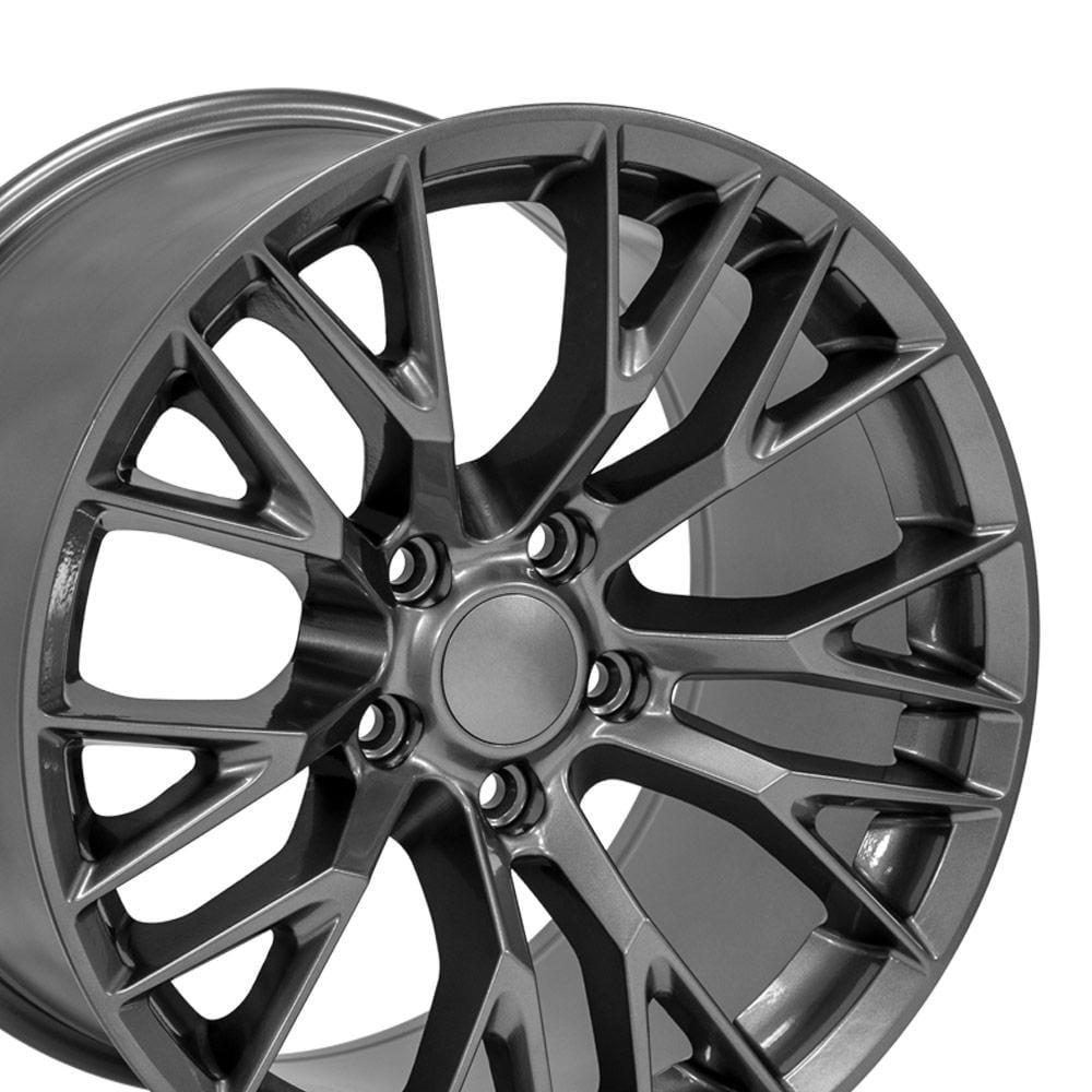 C4-C5 New Gloss Gunmetal 18x10.5 Wheel (CV22) 1988-2004