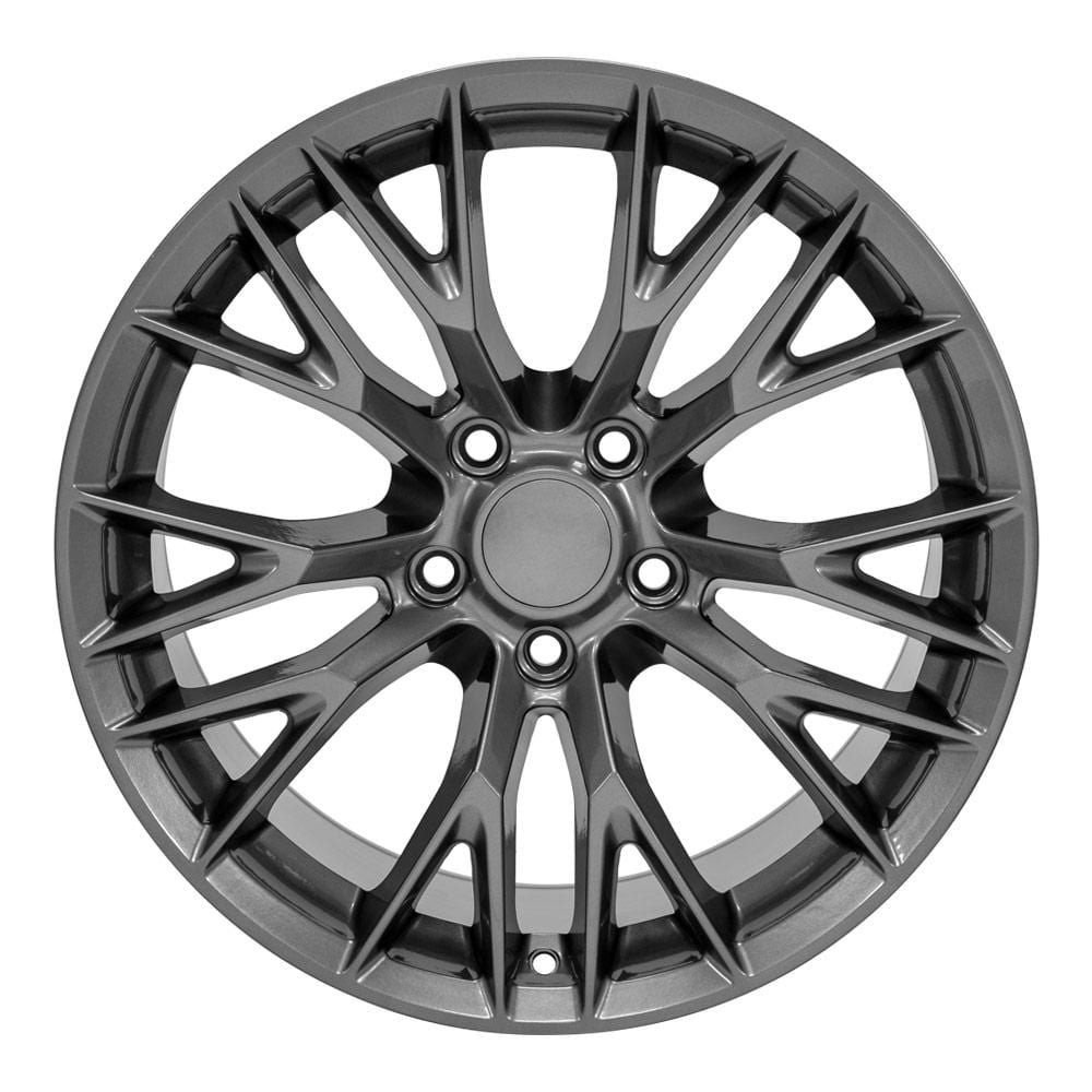 C4-C5 New Gloss Gunmetal 18x10.5 Wheel (CV22) 1988-2004