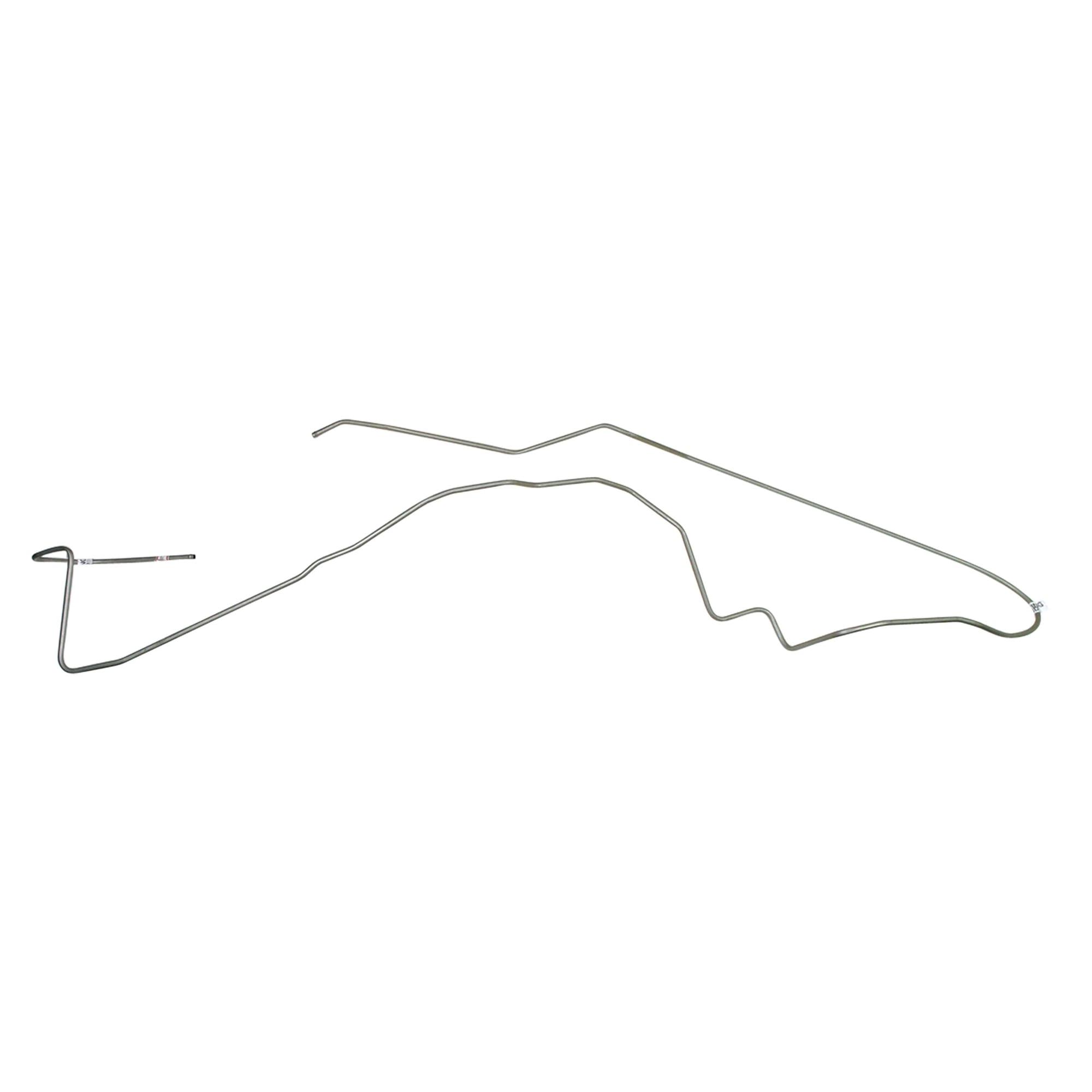 C3 New Passenger-Side Gas Line, Tank To Pump Steel 1978-1981