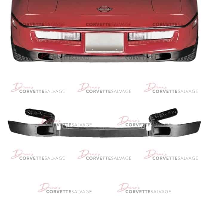 C4 New Front Air Dam Spoiler w/ Brake Cooling Ducts 1984-1990