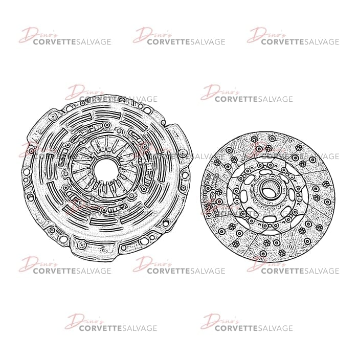 C6 Used Clutch Pressure Plate 2005-2013