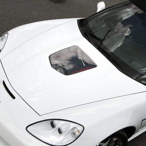 C6 New Polycarbonate Window Hood Insert 2005-2013