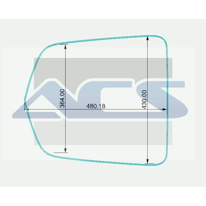 C6 New Polycarbonate Window Hood Insert 2005-2013