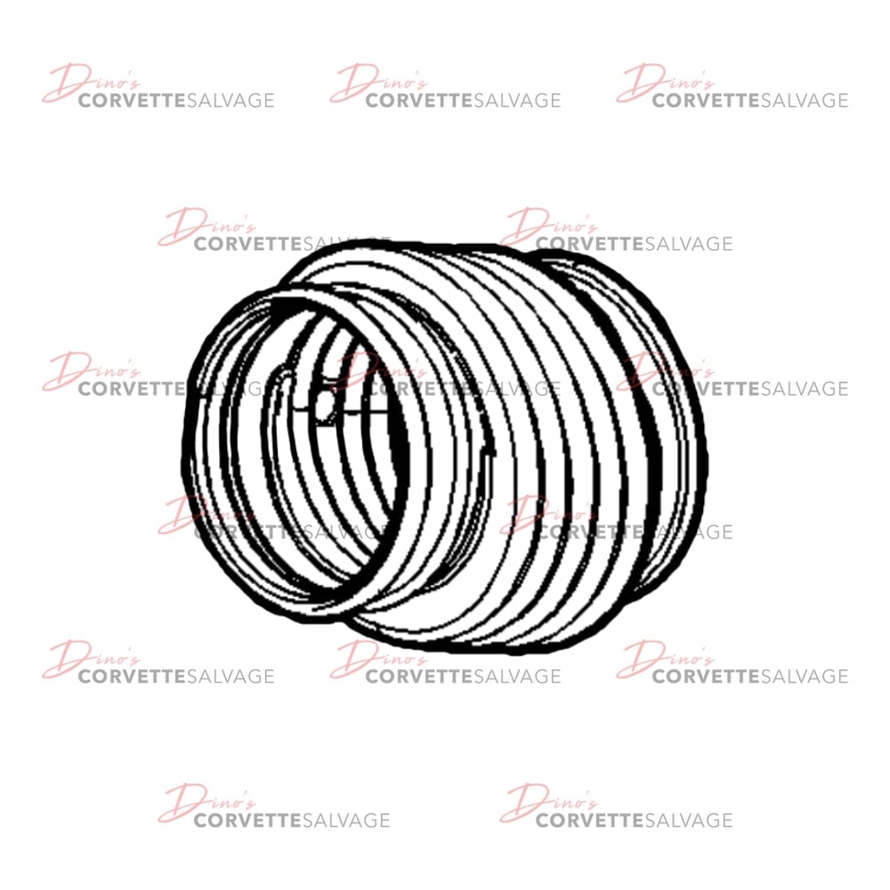 C6 Used Air Cleaner Outlet Duct 2005-2007