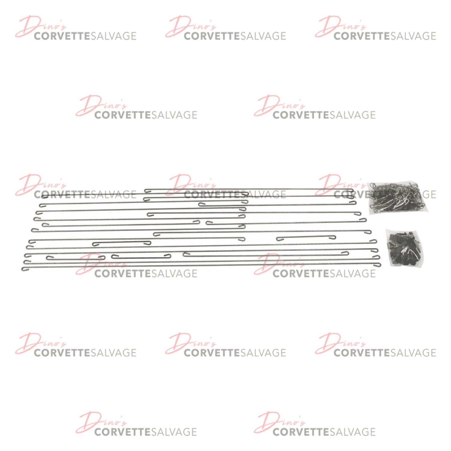 C3 New Seat Cover Installation Kit 1970-1978