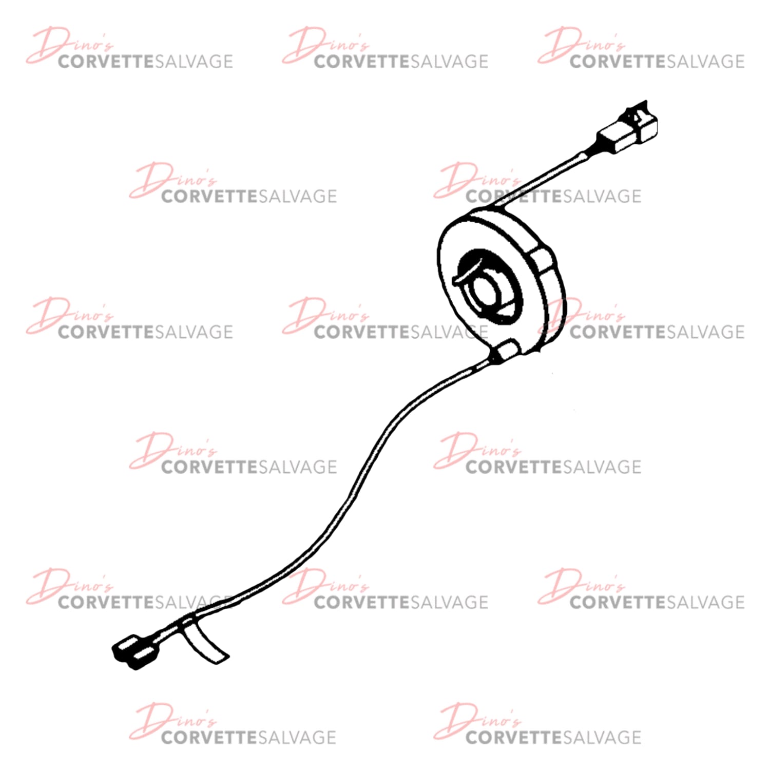 C4 Used Airbag Clock Spring 1990-1996