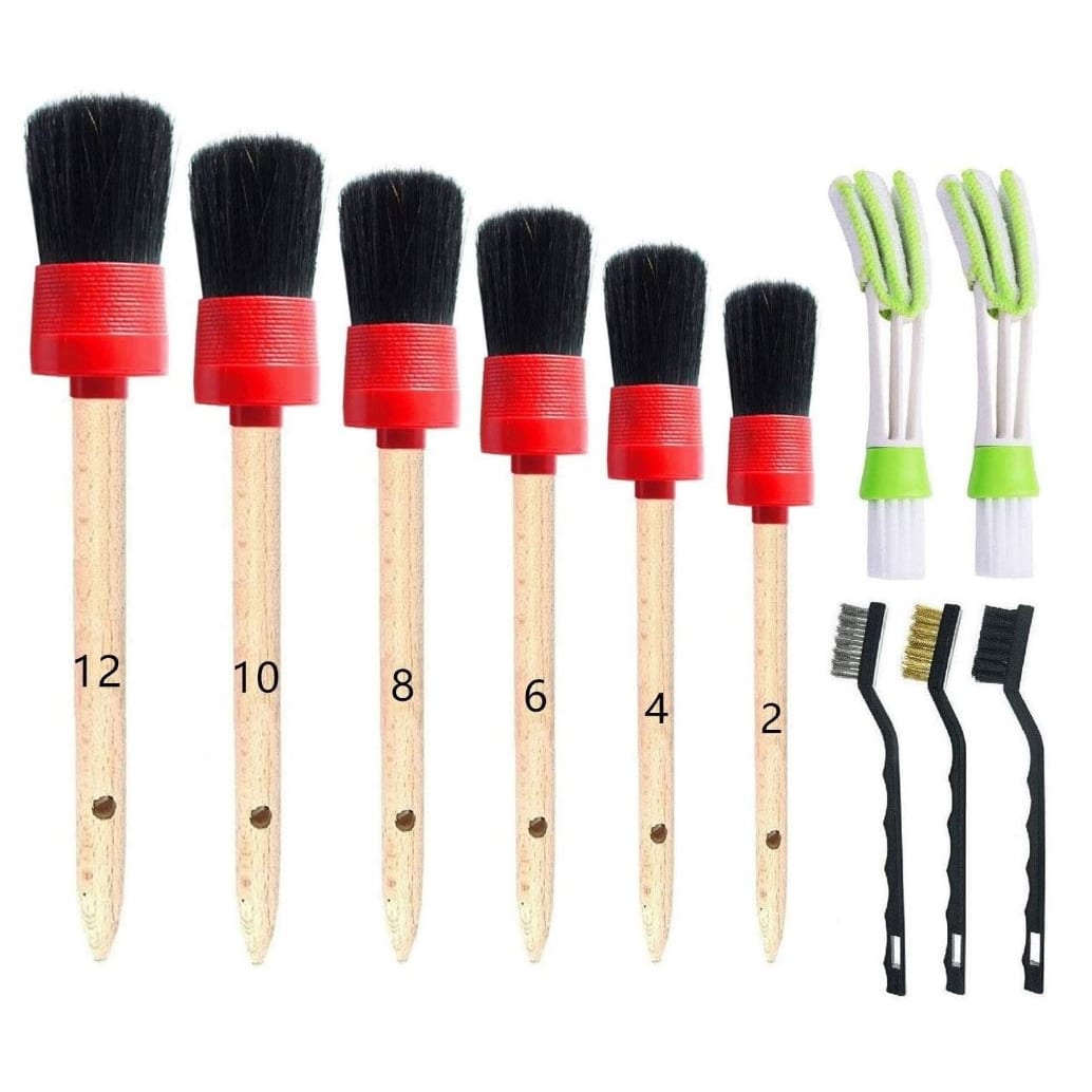 C1-C8 New Car Detailing Brush Set 1953-2026