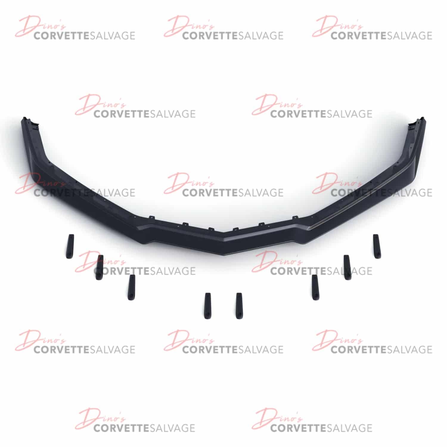 C8 New Z06, E-Ray Carbon Flash Metallic Front Splitter 2023-2025