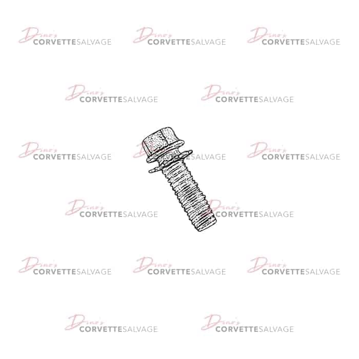 C4 Used Exhaust Gas Recirculation (EGR) Valve Bolt 1985-1991
