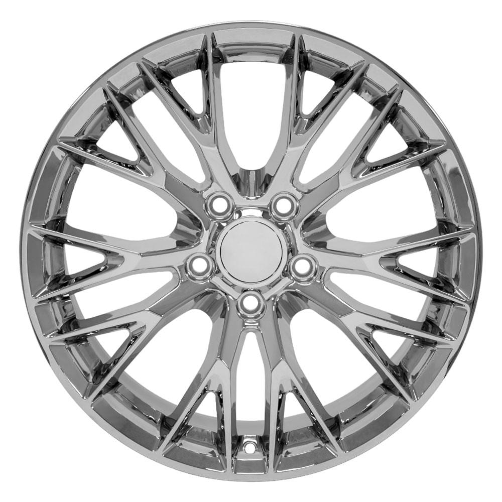 C4 New Chrome 18x8.5 Wheel Set of 4 (CV22B) 1988-1996