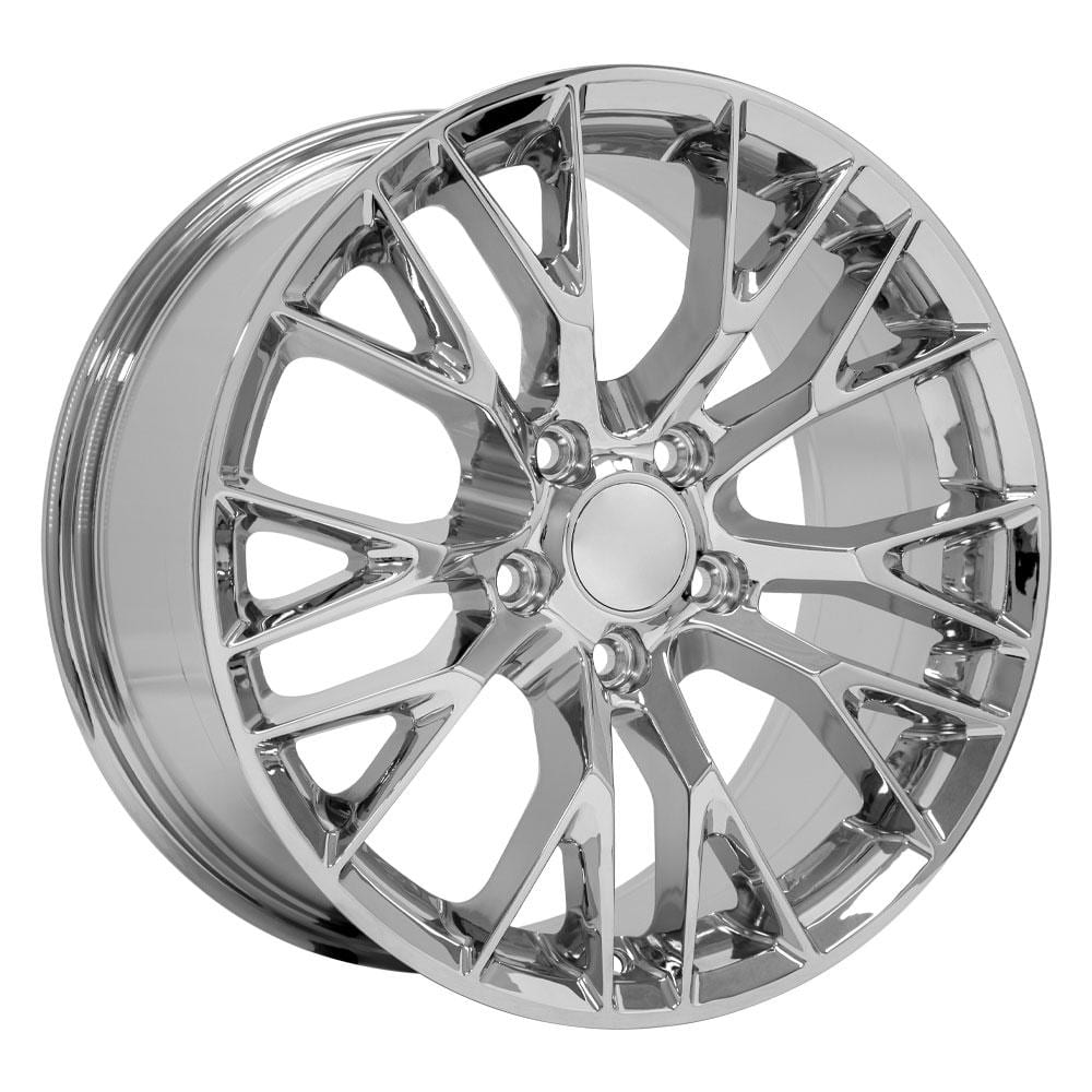 C4 New Chrome 18x8.5 Wheel Set of 4 (CV22B) 1988-1996