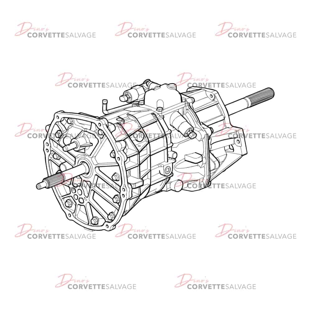 C6 Used Z06 6-Speed Manual Transmission 2006-2007