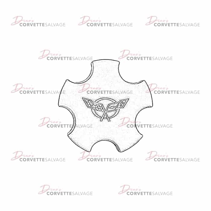C5 Used Painted Wheel Hub Cap 2000-2004